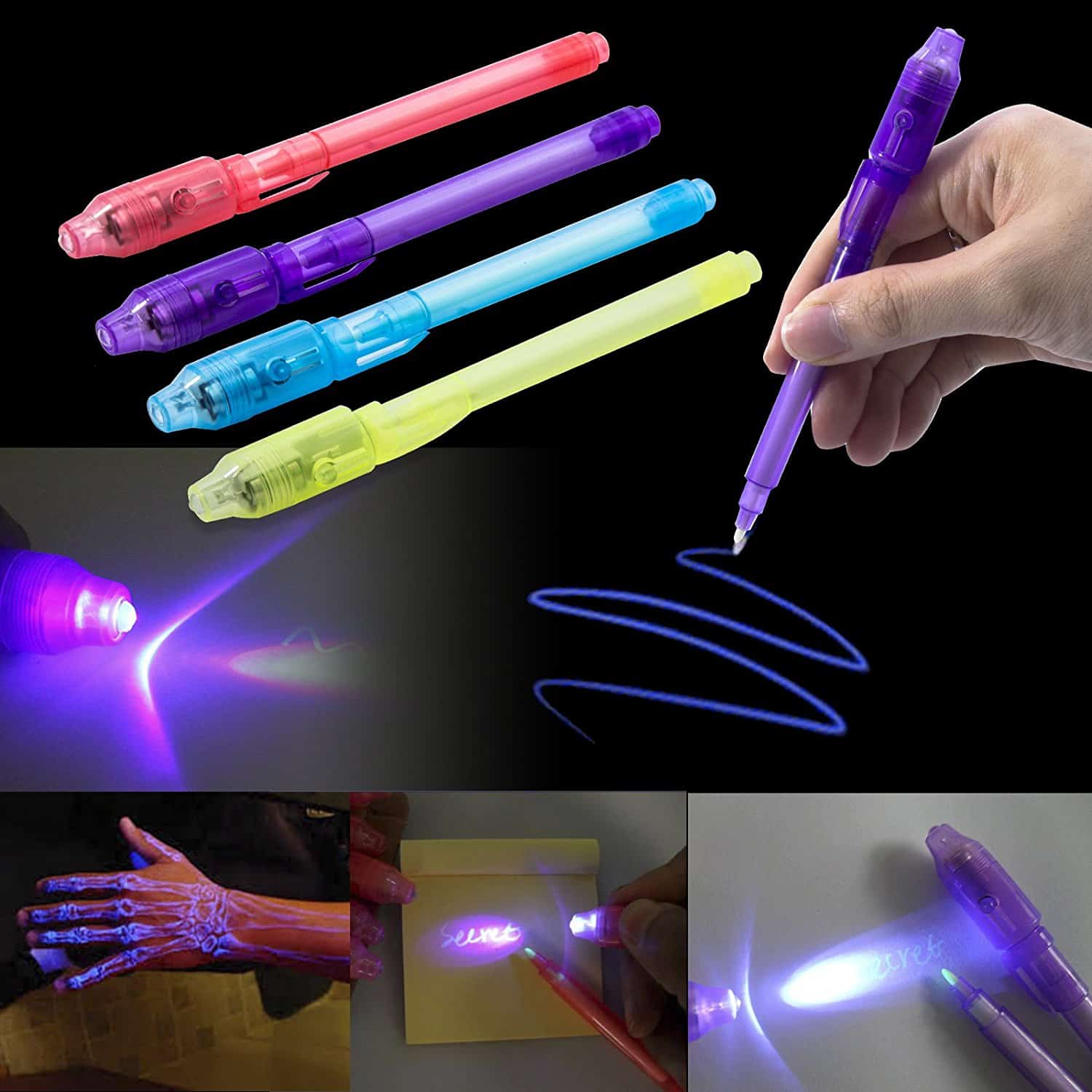 Accmor 4X UV Light Pen Invisible Ink