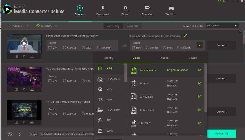 iMedia Video Converter