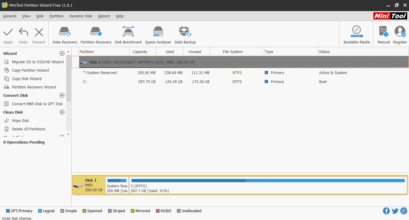 minitool partition wizard