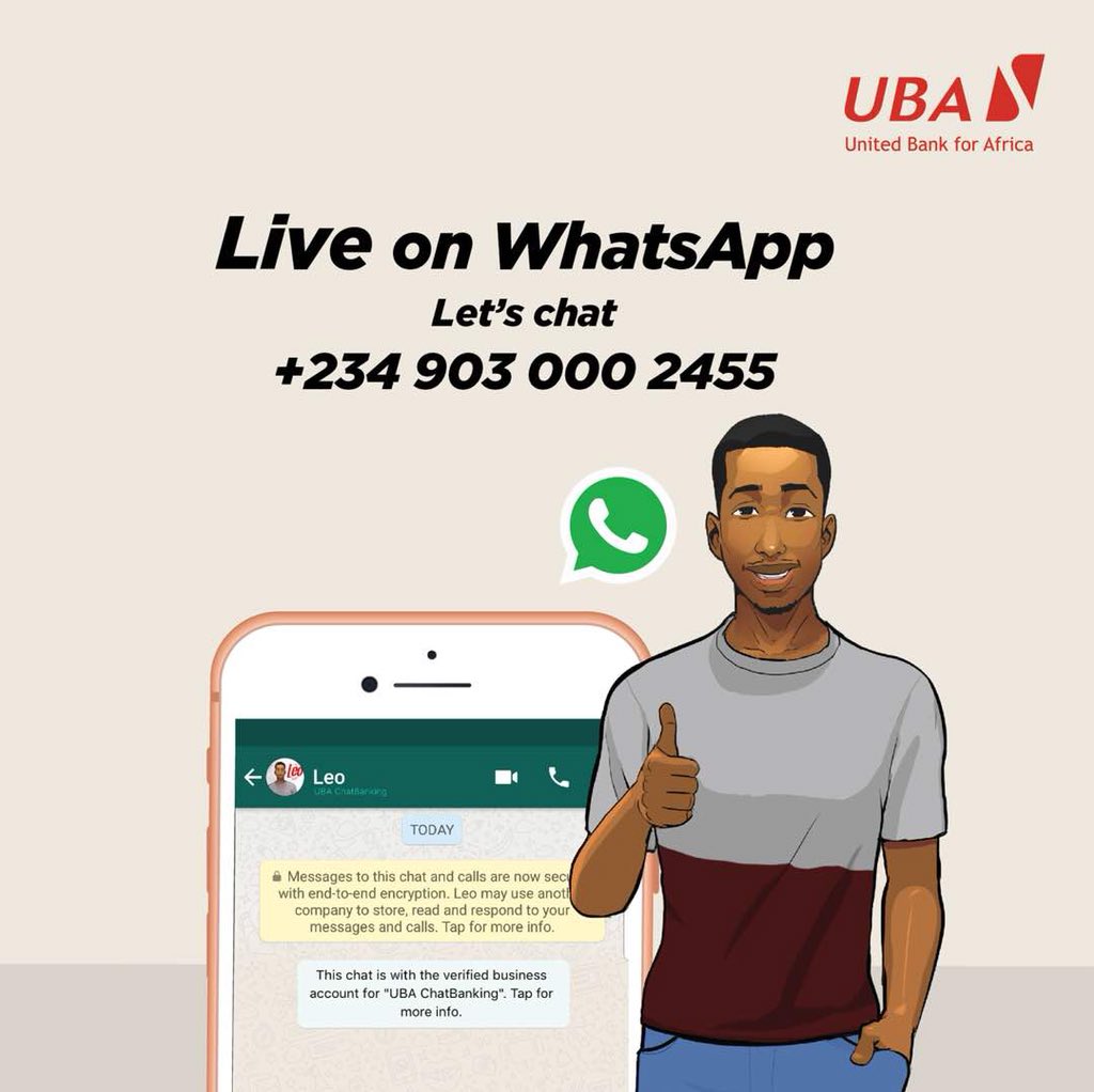 UBA WhatsApp banking