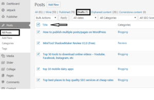 Read more about the article How to publish multiple posts/pages on WordPress
