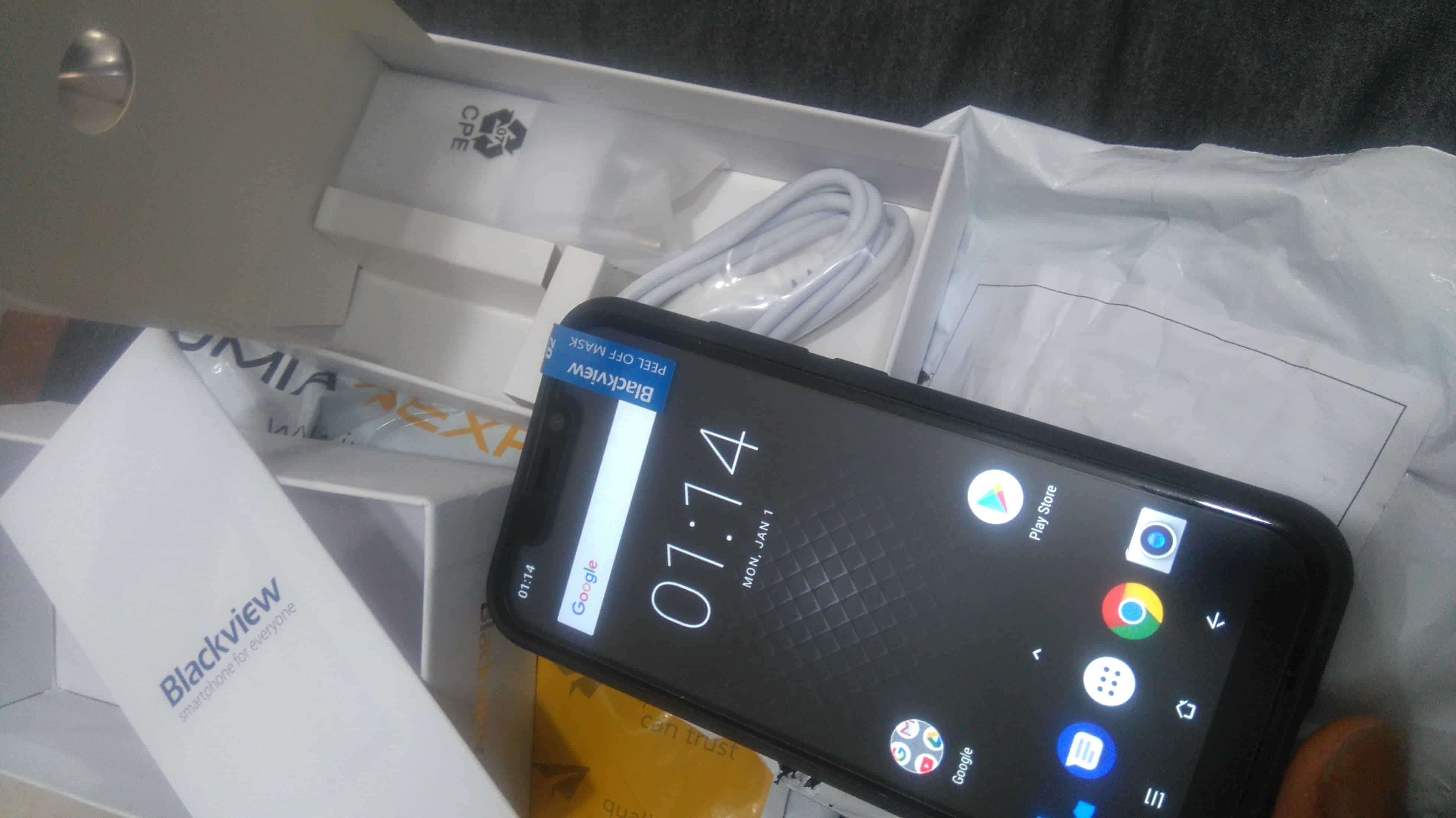 Unboxing Blackview A30
