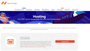 Namecheap Hosting Review