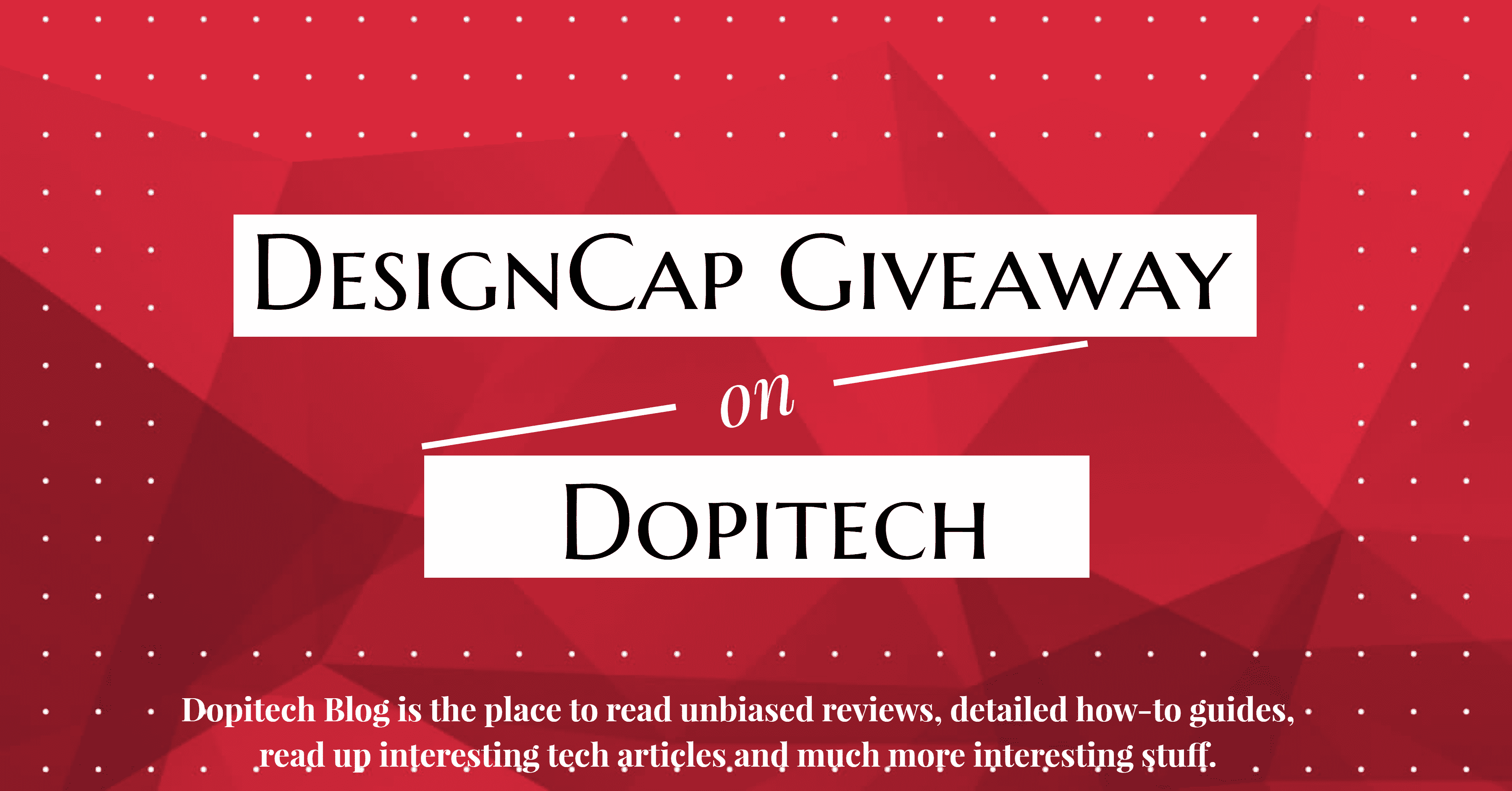 Read more about the article DesignCap Review (+Giveaway): the best online graphics design software?
