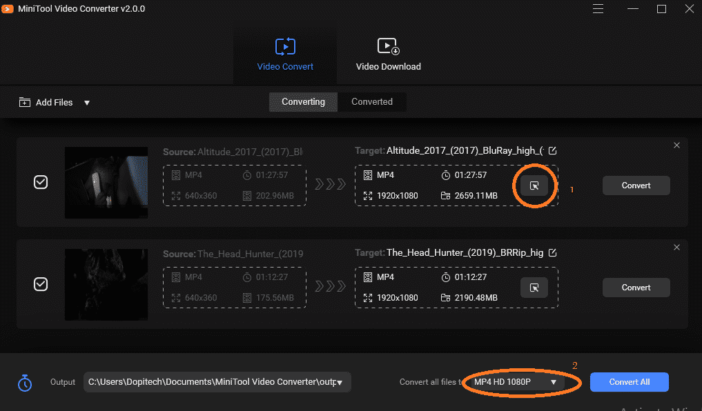 convert videos D'Nerdy Capon Hive