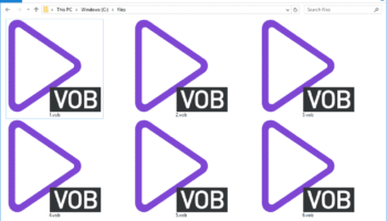 Play VOB Files on Windows