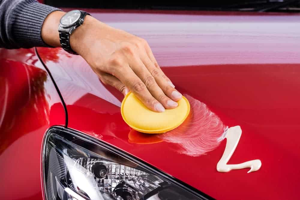 easy way to apply car wax