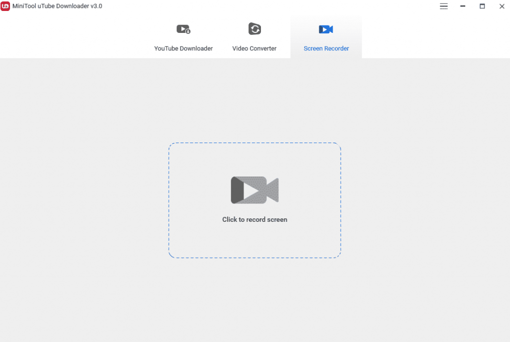 uTube Screen recorder