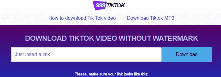 SSSTikTok
