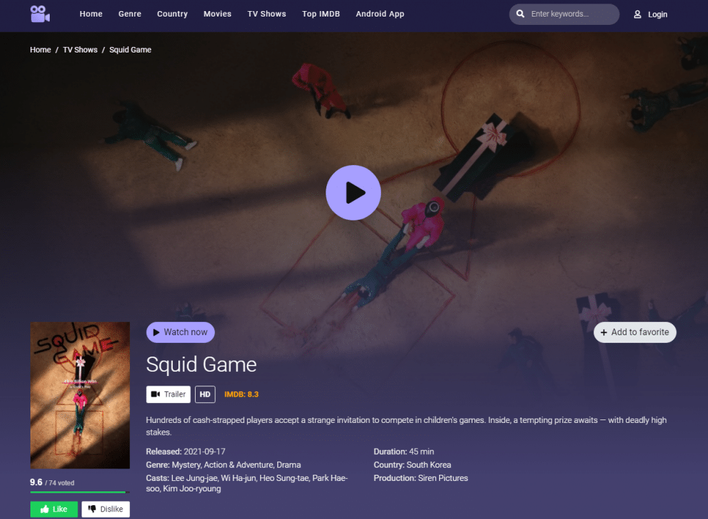 Stream-Squid Game 2021 for free in HD