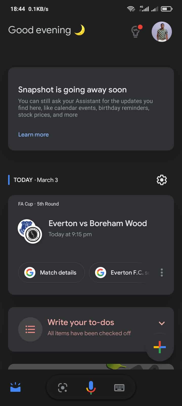 Google Snapshot is going away