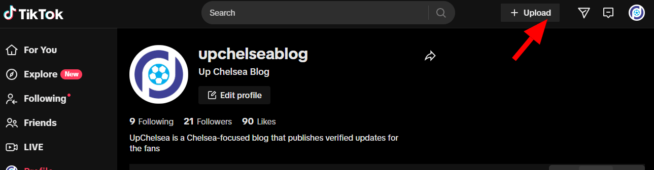 How To Upload Old Videos On TikTok